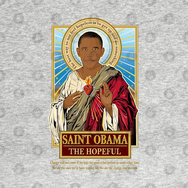 Saint Obama by Pop Art Saints